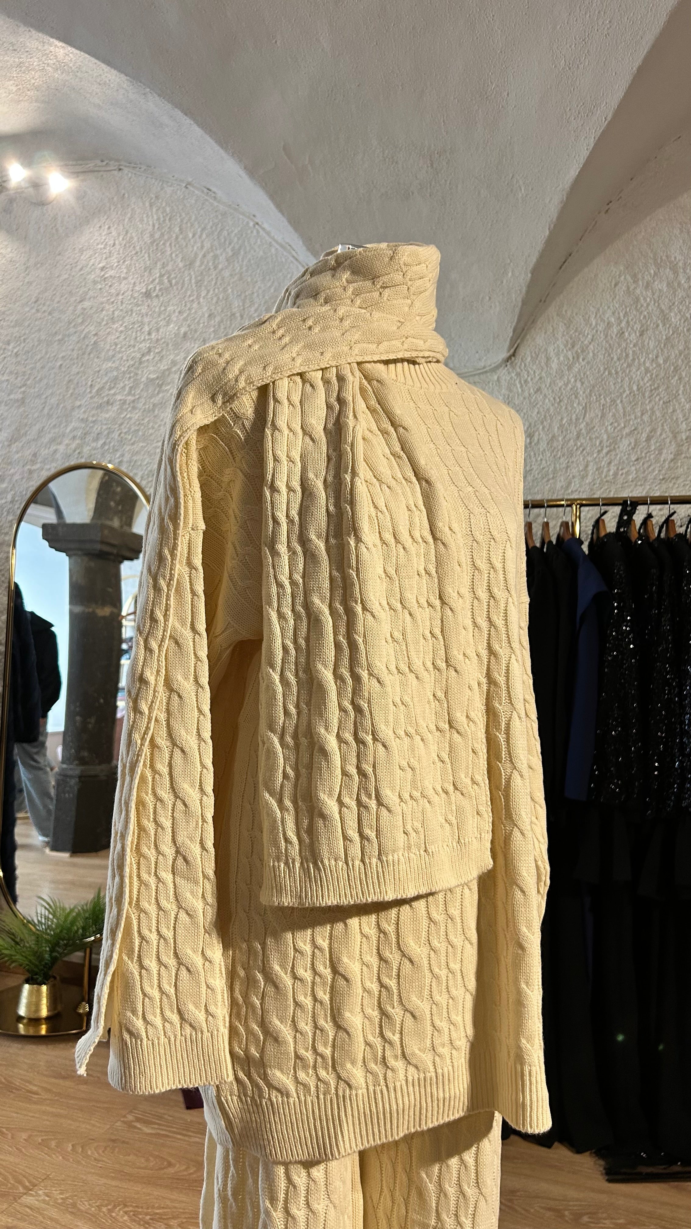 Ensemble 3 pièces beige