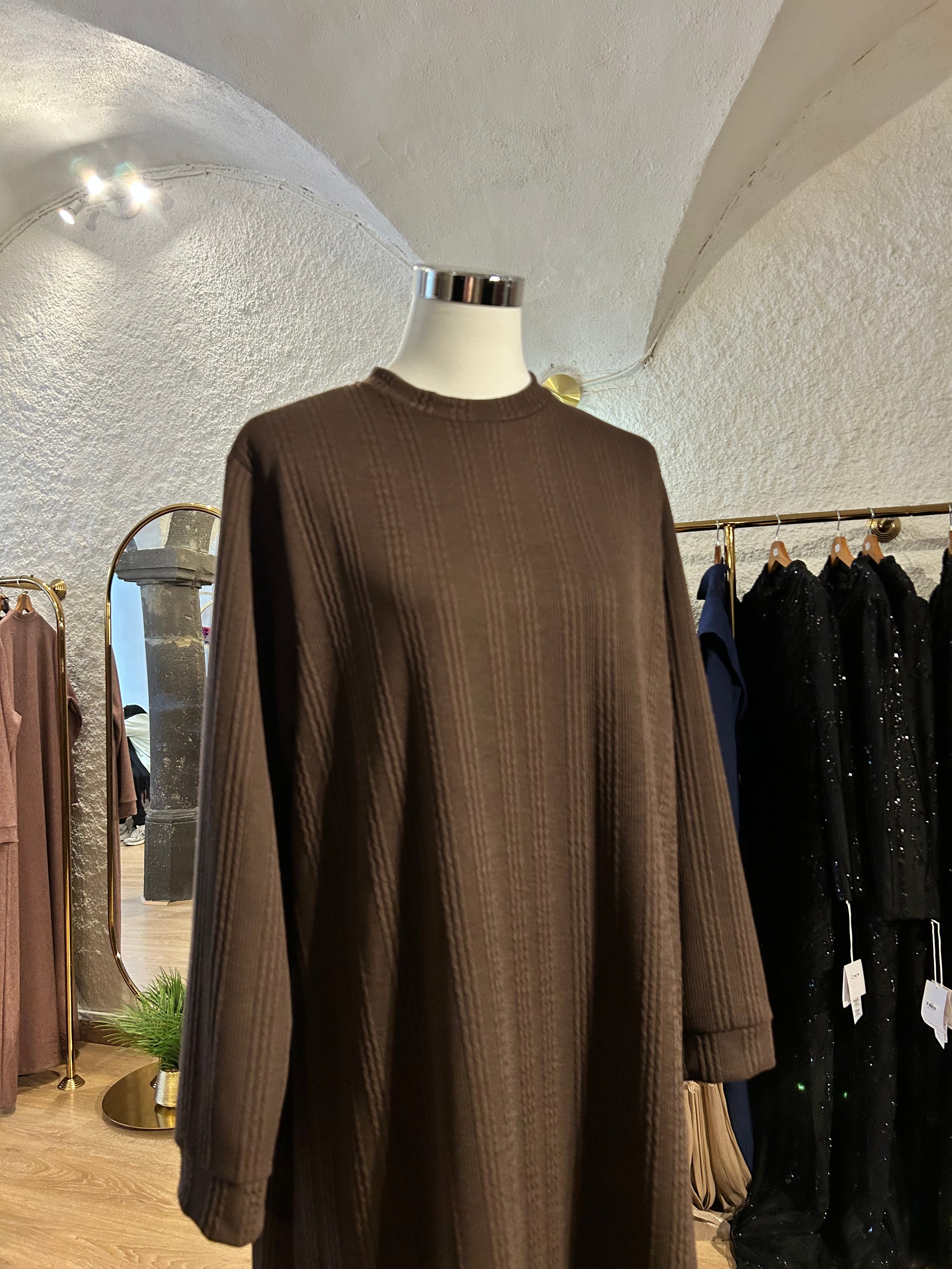 Robe marron