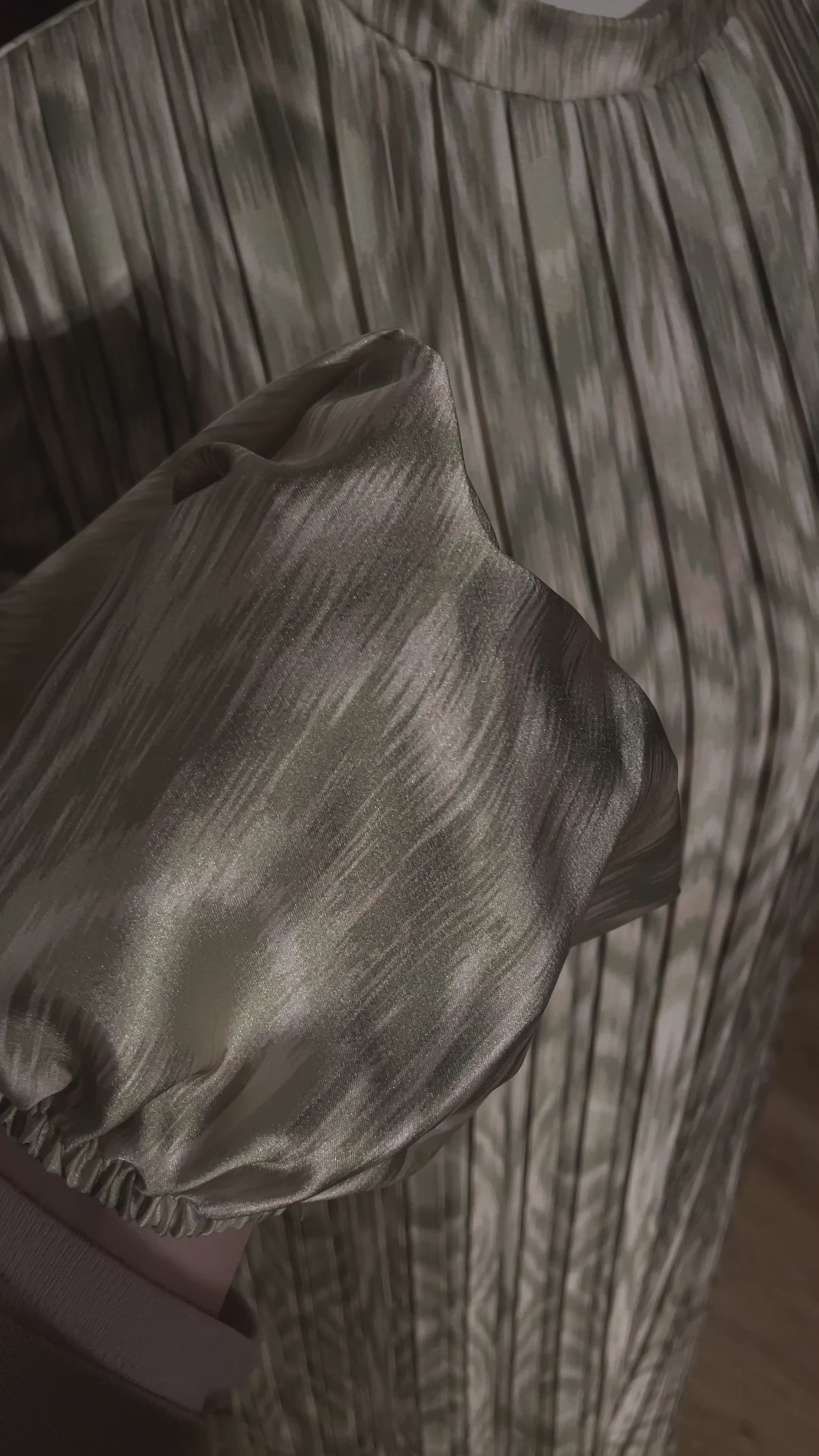 Robe Longue Plissée