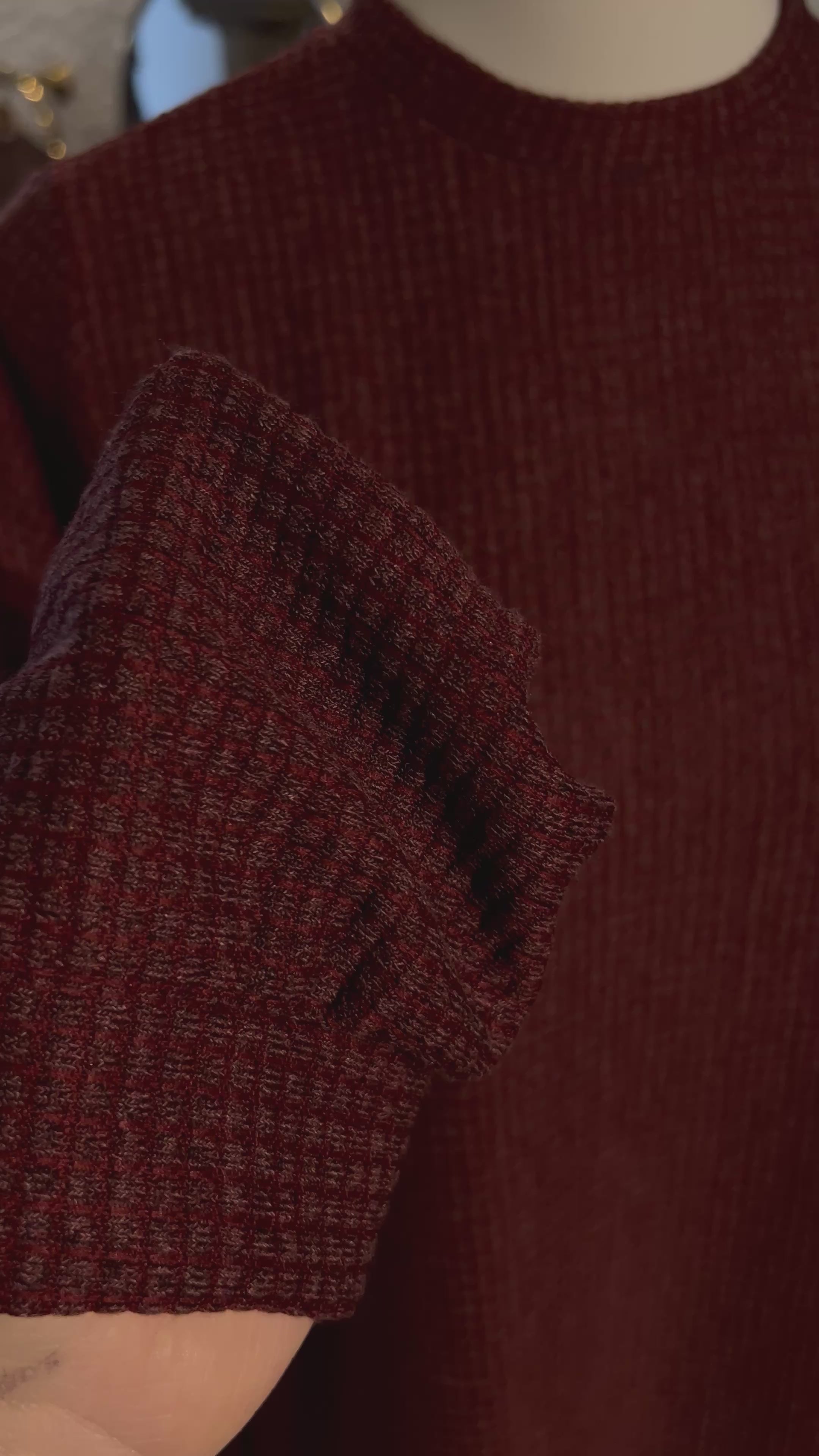 Robe bordeau